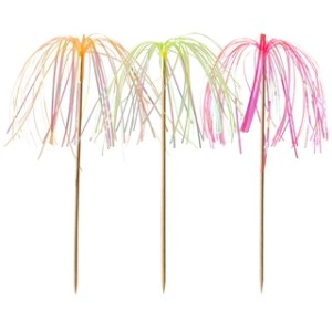 Decoprikkers 15,5 cm neon 