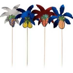 Decoprikkers 19,5 cm verschillende kleuren 